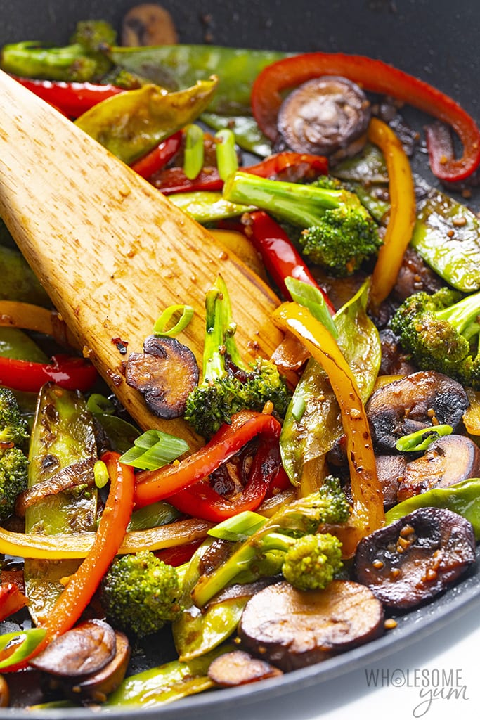 How To Stir Fry Vegetables: Healthy Vegetable Stir Fry Recipe