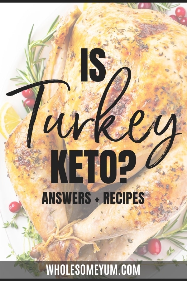 Is turkey keto? Are carbs in turkey low? Learn here, including carb counts for many kinds of turkey and turkey keto recipes.