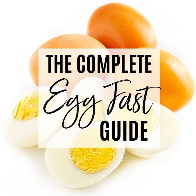 The complete egg fast guide cover graphic