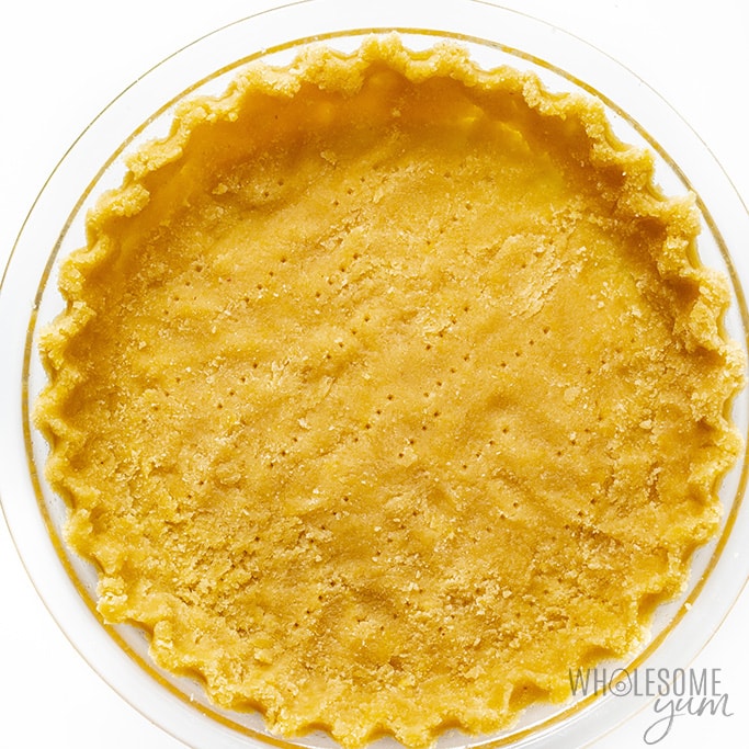 Low carb pot pie bottom crust
