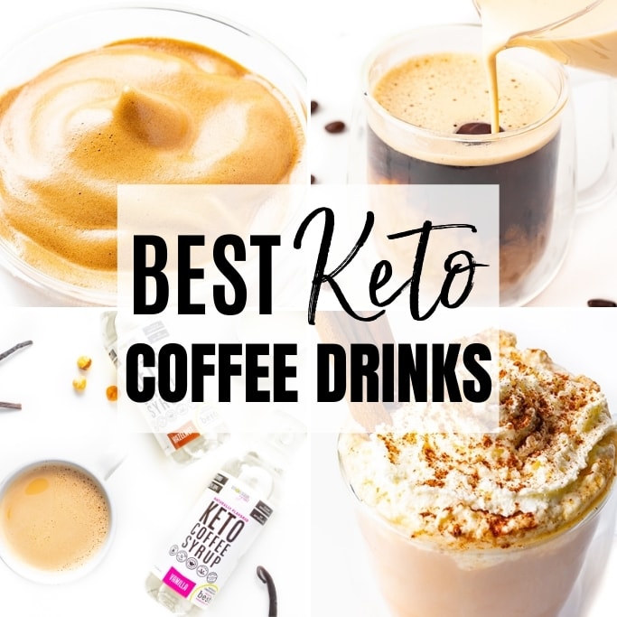 Get the best keto coffee ideas and recipes for keto coffee drinks here!