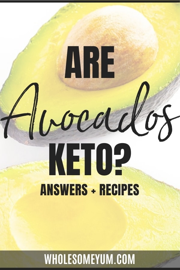 Are avocados keto? How many carbs in avocado? Get answers here, complete with keto avocado recipes.