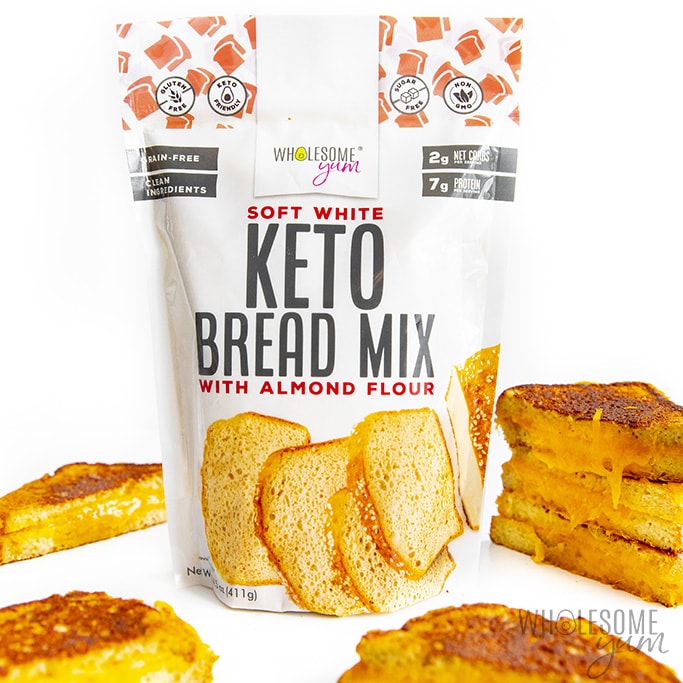 Keto bread mix for grilled cheese - or any sandwich