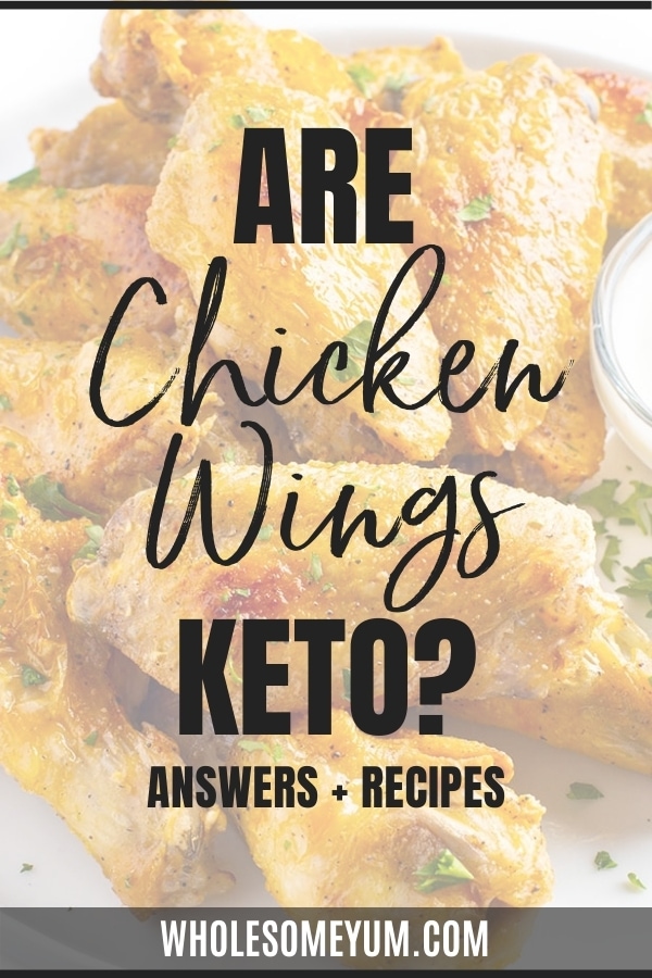 Are chicken wings keto? Use this guide for answers, complete with carbs in chicken wings and easy keto recipes.