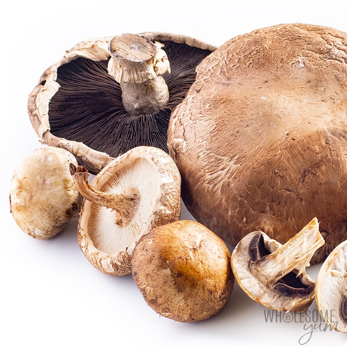 Are mushrooms keto? The pile of mushrooms shown here is keto friendly.