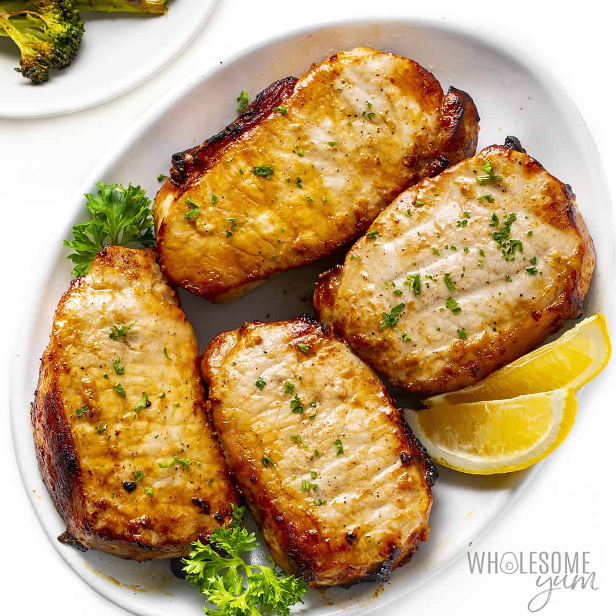 Air Fryer Pork Chops (Juicy & Easy!) Wholesome Yum