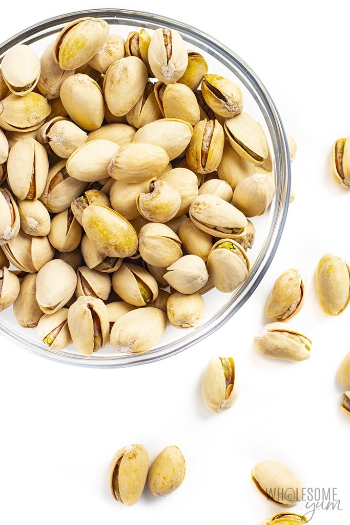 Carbs in these pistachios are too high for a keto diet, unfortunately.