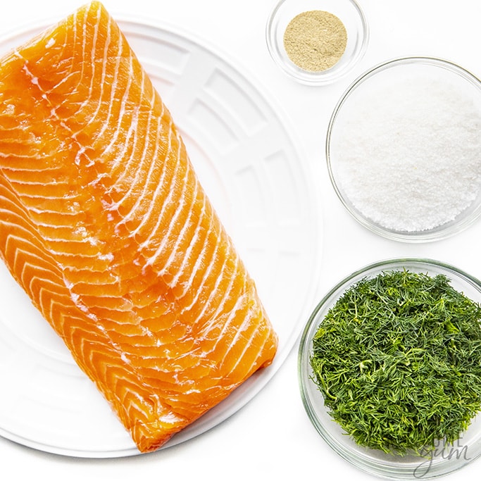 Salmon lox ingredients