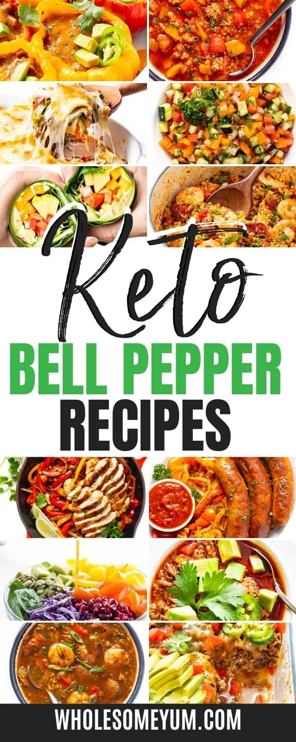 Are bell peppers ketones? What about the carbohydrates in bell peppers? Learn the answers here, as well as a dozen delicious recipes.