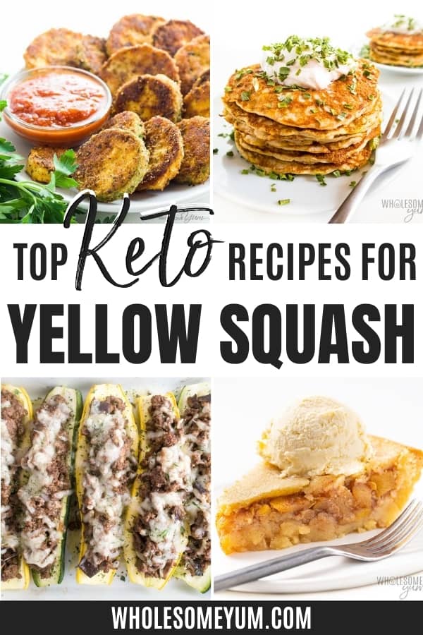 Is yellow squash keto? Yes! Keep carbs in yellow squash ultra low with these delicious, simple recipes.