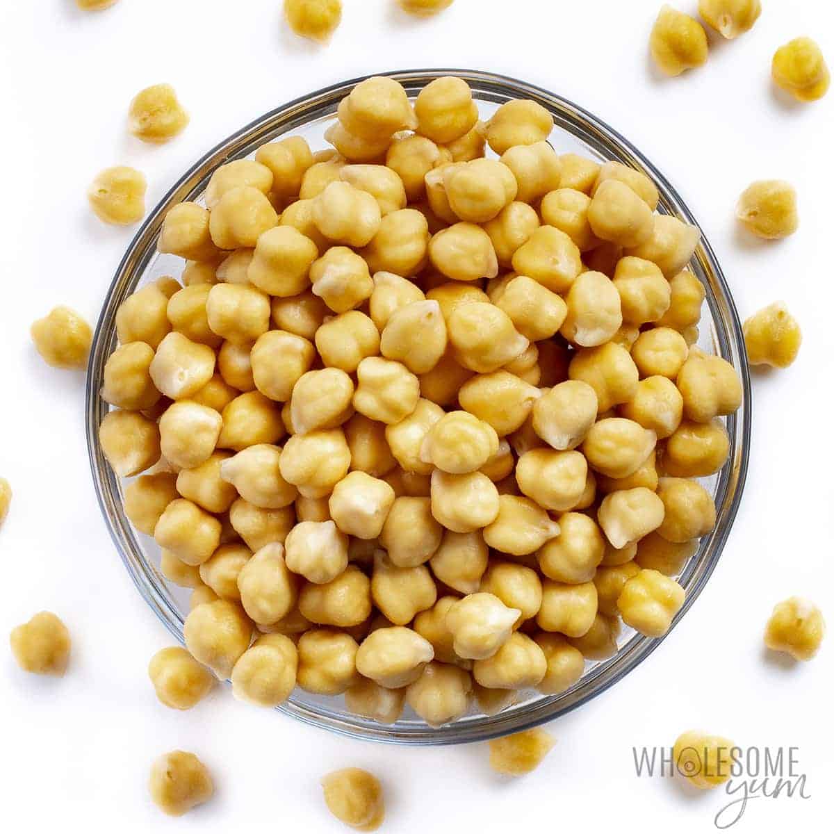 Are chickpeas keto, or are carbs in chickpeas high? Find out whether this bowl of chickpeas is keto friendly.