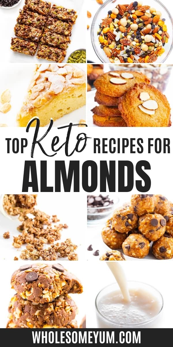Are almonds keto? Keep carbs in almonds low with these delicious keto recipes!