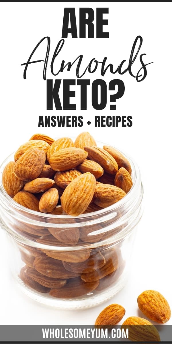 Are almonds keto, or are carbs in almonds too high? Learn the answers here, plus delicious keto-friendly almond recipes.