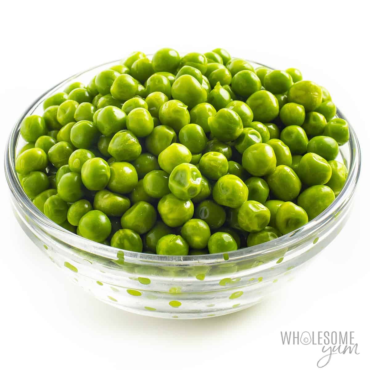 Are peas keto? This bowl of green peas is not very keto friendly.