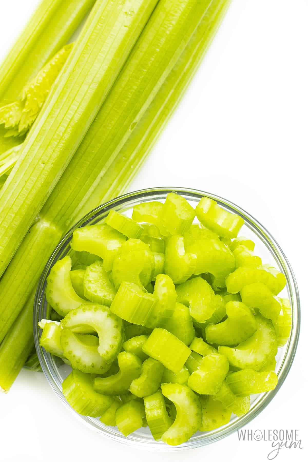 Are carbs in celery high? This raw celery is naturally low in carbs.