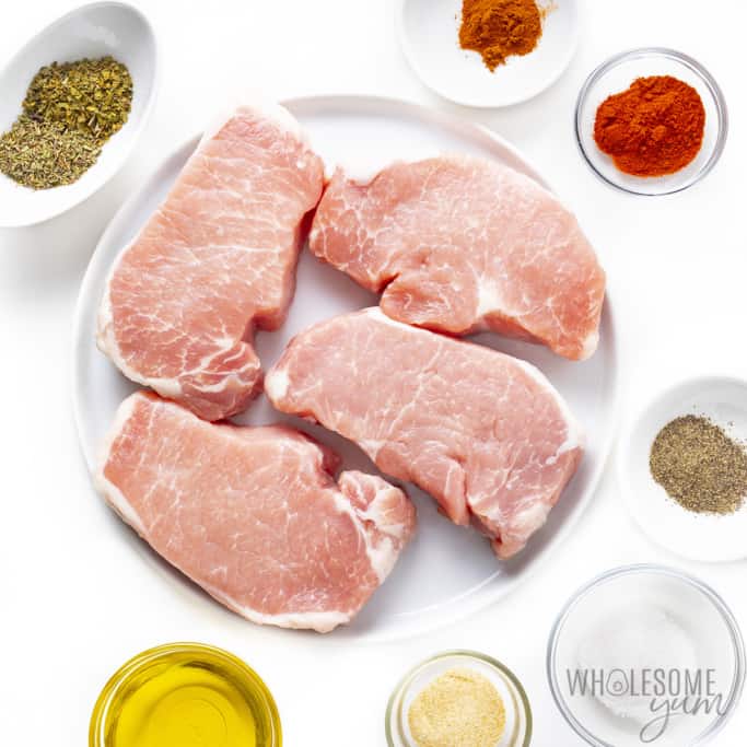 Cast Iron Pork Chops (So Juicy!) Wholesome Yum