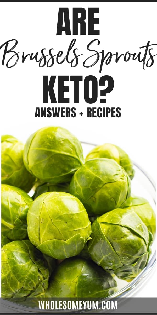 How many carbs in brussel sprouts? Are brussels sprouts keto? This guide has all the answers, plus keto friendly ways to use this common veggie.