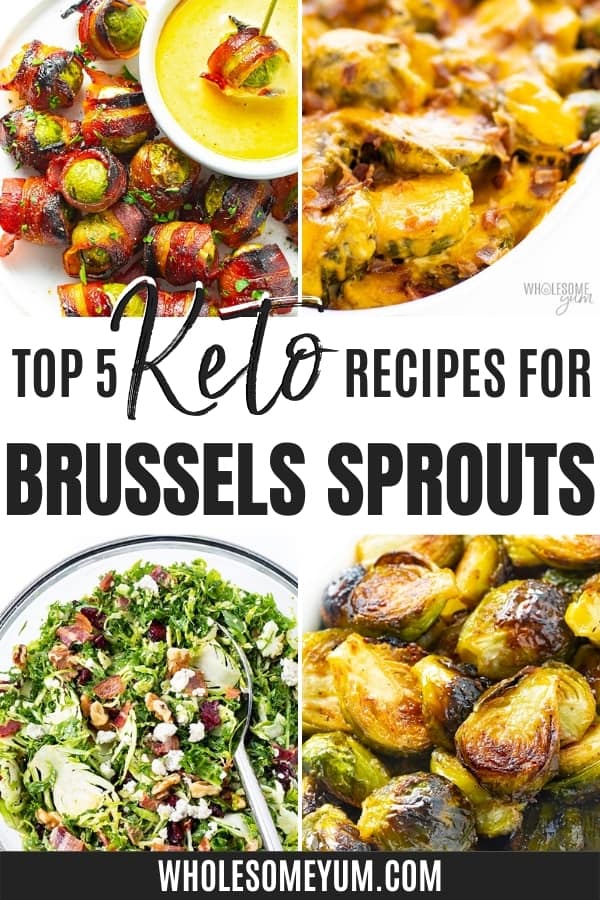 Are brussels sprouts keto? How high are carbs in brussel sprouts? Get the answers here, complete with delicious recipes!