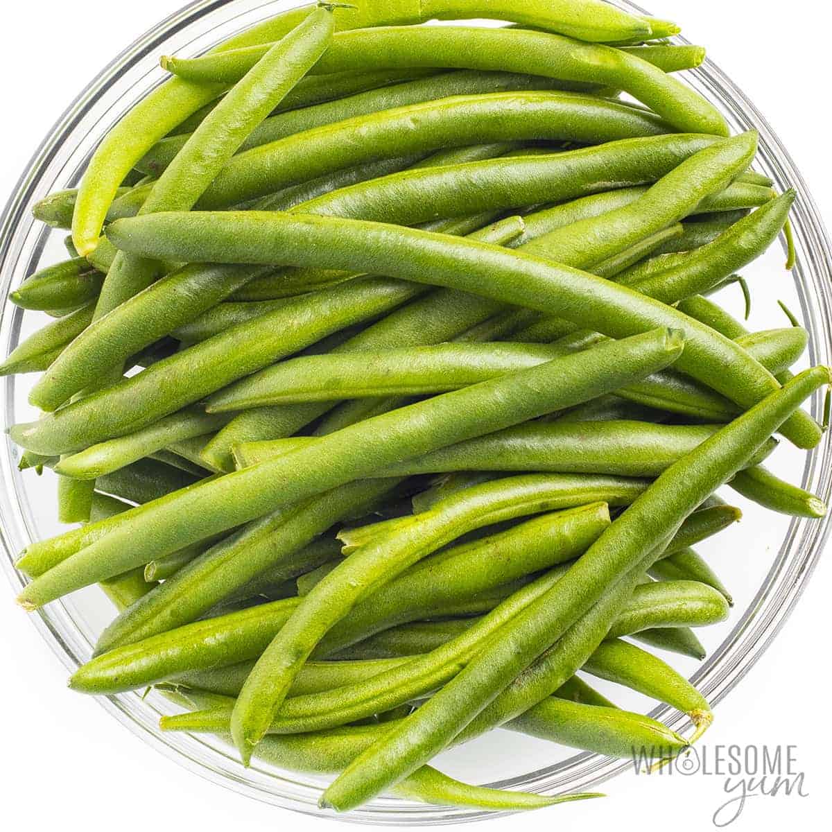 How high are carbs in green beans? These fresh green beans are naturally low in carbs.