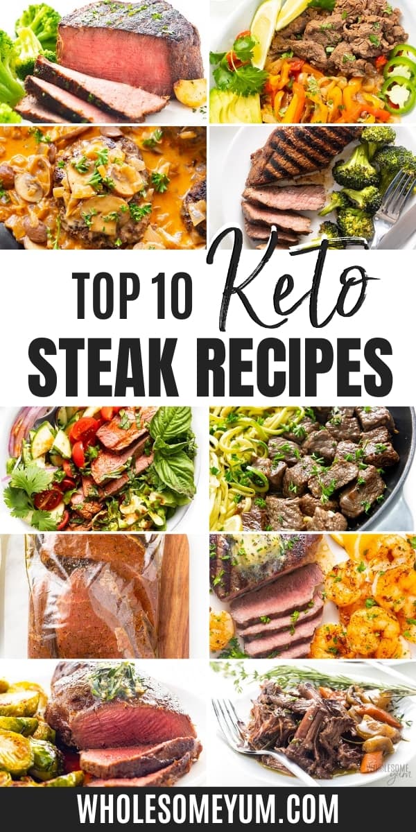 Is steak keto? Yes! Enjoy low carbs in steak with these easy, mouthwatering keto steak recipes.