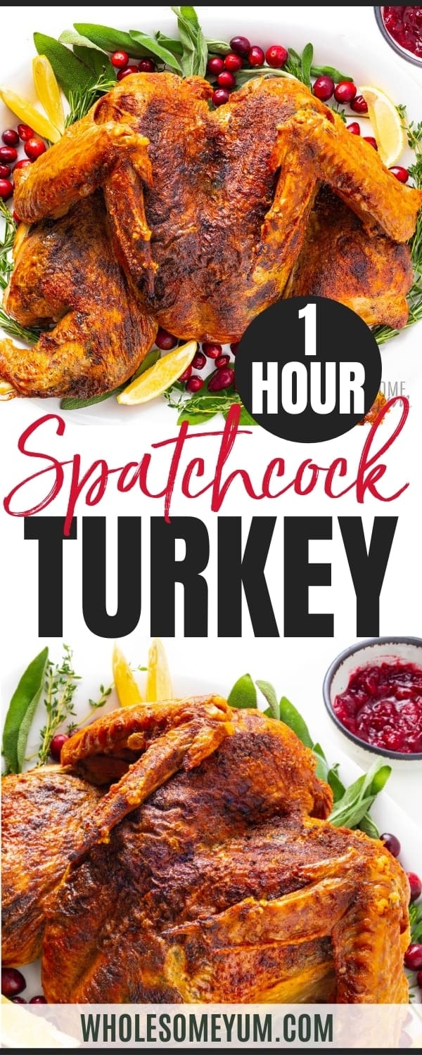Spatchcock turkey recipe pin