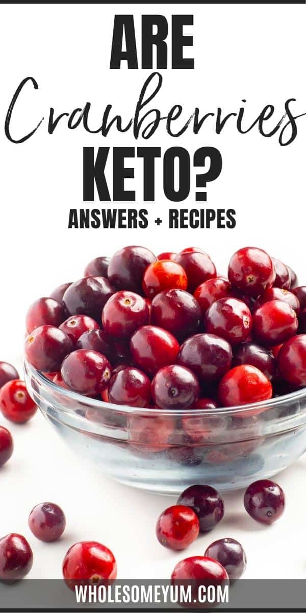 Are cranberries keto? How low are carbs in cranberries? This guide has all the answers, complete with classic recipes made keto friendly.
