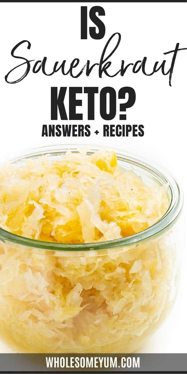 Is sauerkraut keto friendly? Just how low are carbs in sauerkraut? Get the full answers here, including mouthwatering ways to enjoy it on keto.