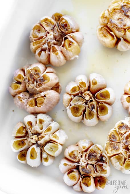 Oven Roasted Garlic - Wholesome Yum