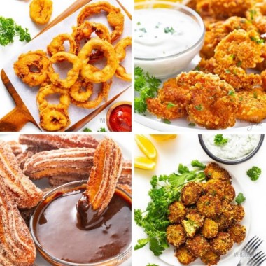 Fried food recipes from The Easy Keto Carboholics Cookbook,