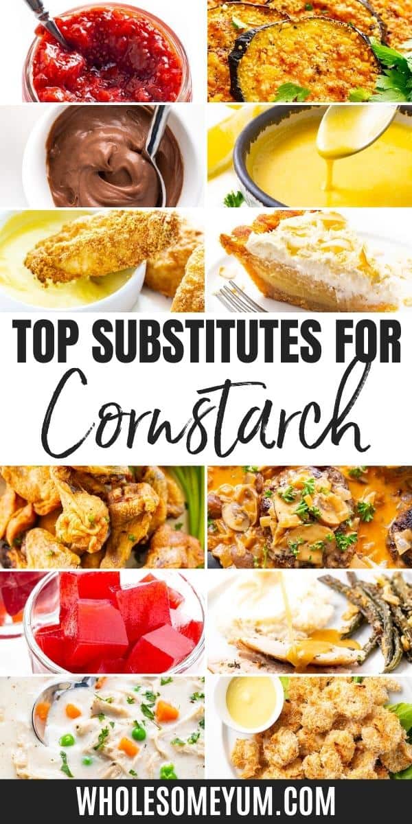 No cornstarch, no problem! Use these easy cornstarch alternatives for baking, frying, thickening, and more.