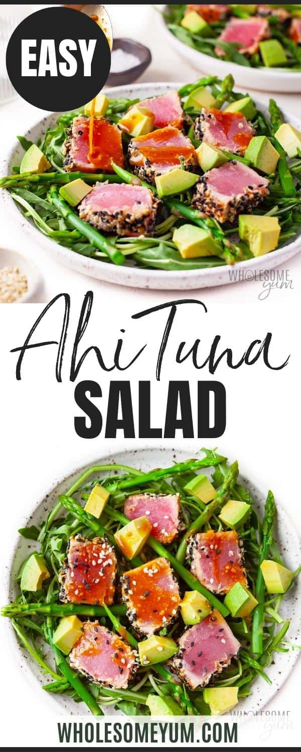 Ahi tuna salad recipe.