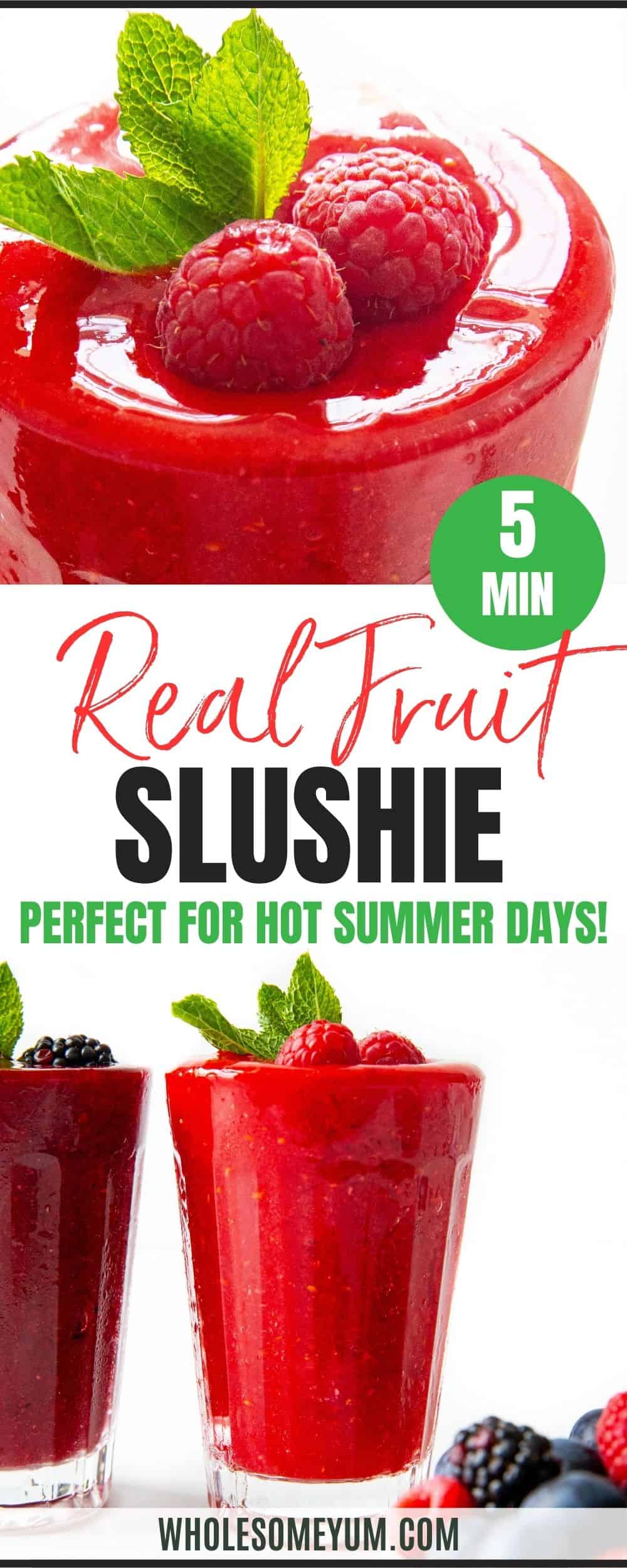 Slushie recipe pin.