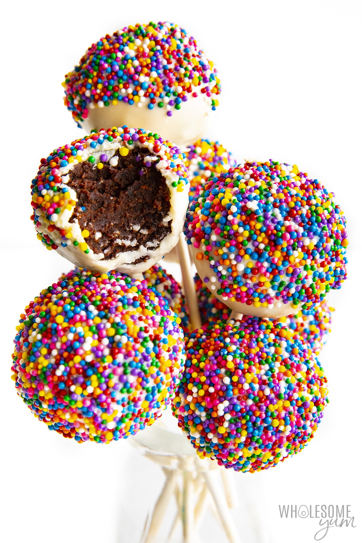 Sugar Free Cake Pops are made from one popcorn.