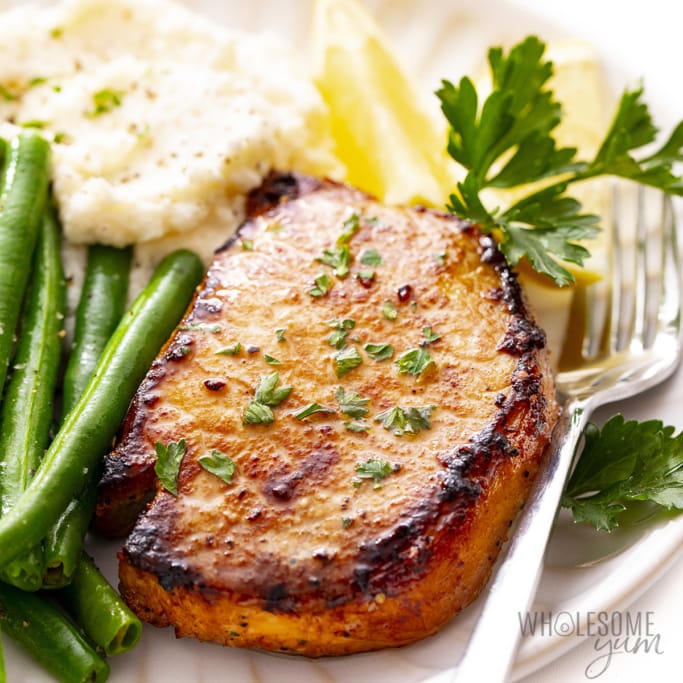 Oven Baked Pork Chops (Juicy In 15 Minutes!) - Wholesome Yum