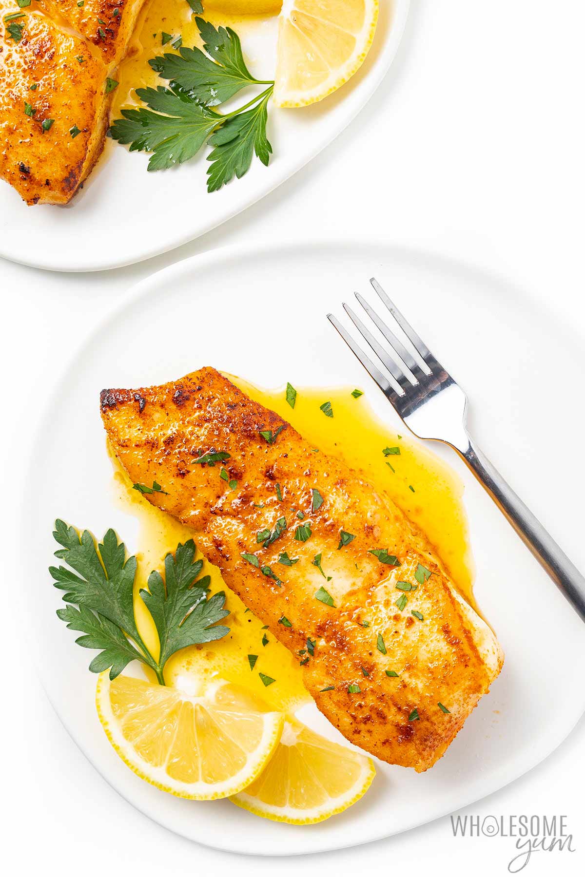 One of the best halibut recipes on a plate.