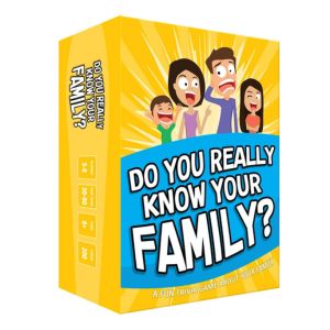 Do you really know your family card game