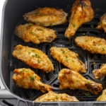 Frozen Chicken Wings in Air Fryer - Bites with Bri