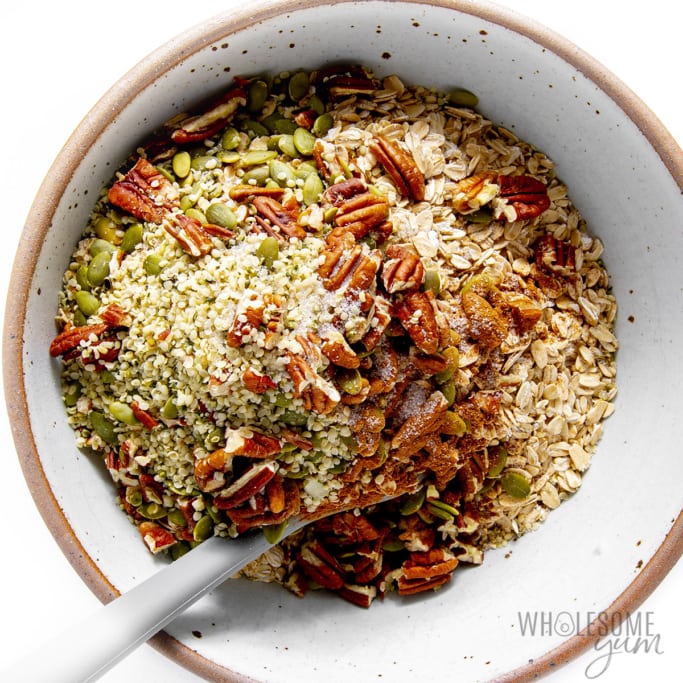 Healthy Homemade Granola Recipe (Easy!) Wholesome Yum