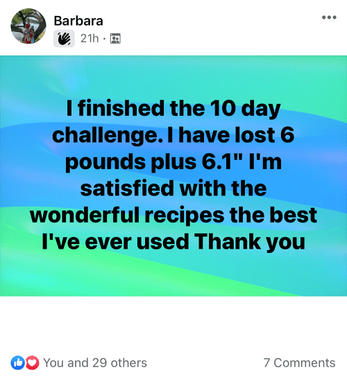 Barbara review for Easy Keto Challenge.