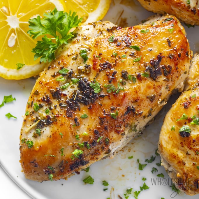 Lemon Garlic Chicken (With Easy Marinade!) - Wholesome Yum