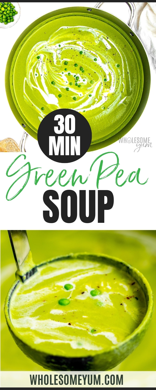 Split Pea Soup Recipe Pin.