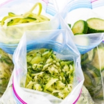 How to freeze zucchini 3 different ways.