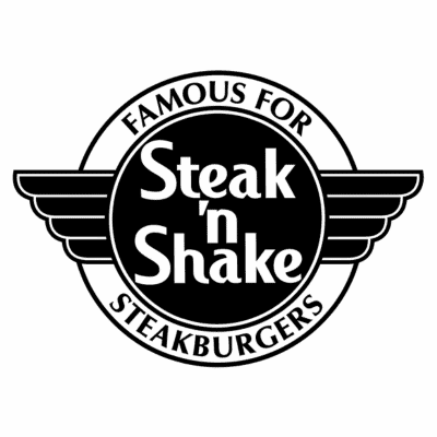Steak 'n Shake logo image.