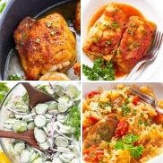 Eastern European recipes collage.