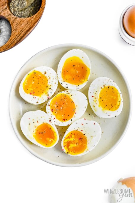 Visual Reference: Perfect Soft Boiled Eggs