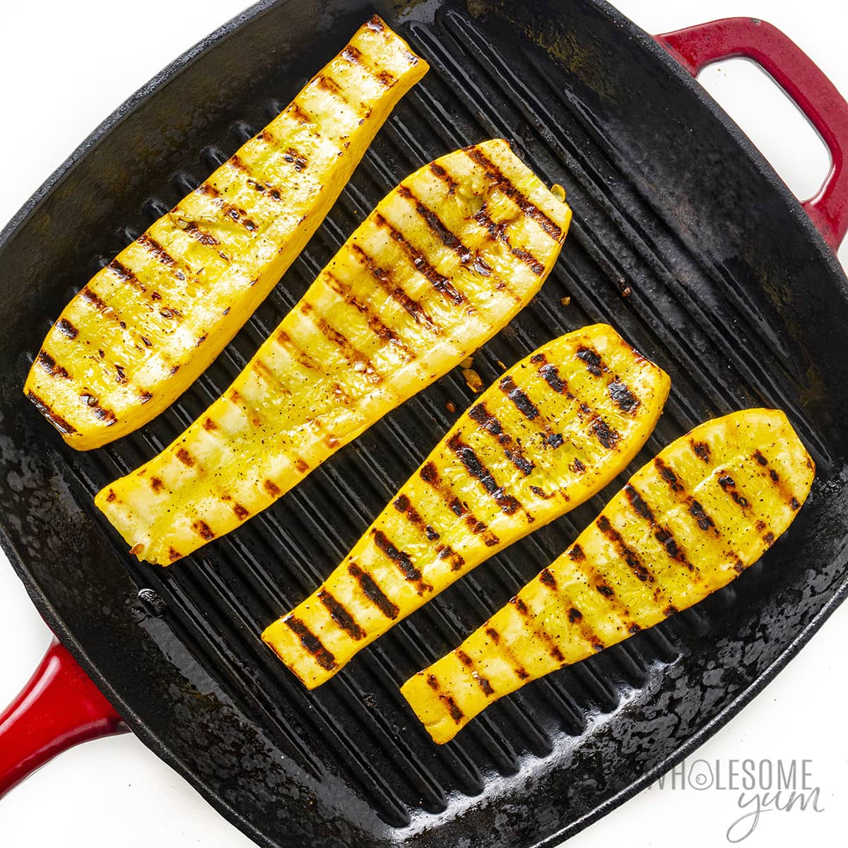 Grilled yellow squash.