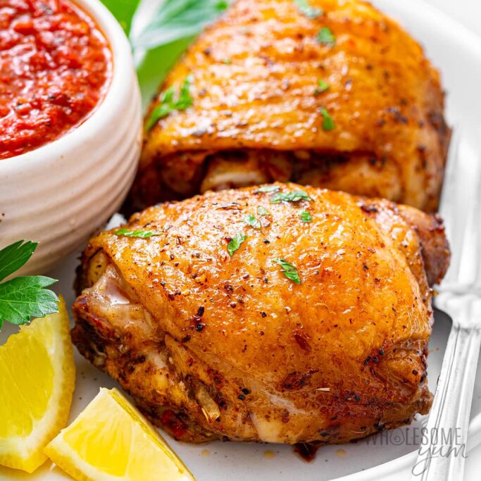Air Fryer Boneless Chicken Thighs Wholesome Yum