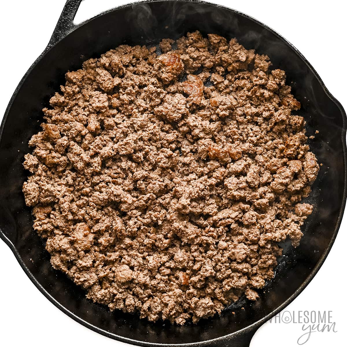 Add ground beef to skillet and brown until browned.