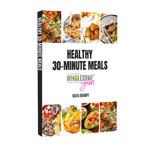 Healthy 30 minute meals.