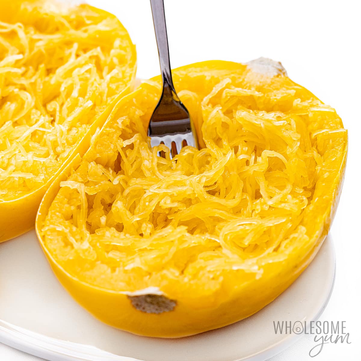 Microwave Spaghetti Squash (Quick and Easy)